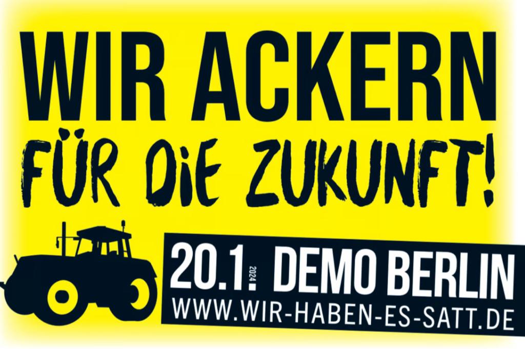 Berlin Demo Wir haben es satt